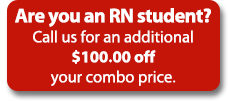 RN students can call for a discount